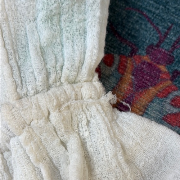 Htf Jen’s Pirate Booty cotton gauze tie dye mini tunic dress S - Picture 8 of 9